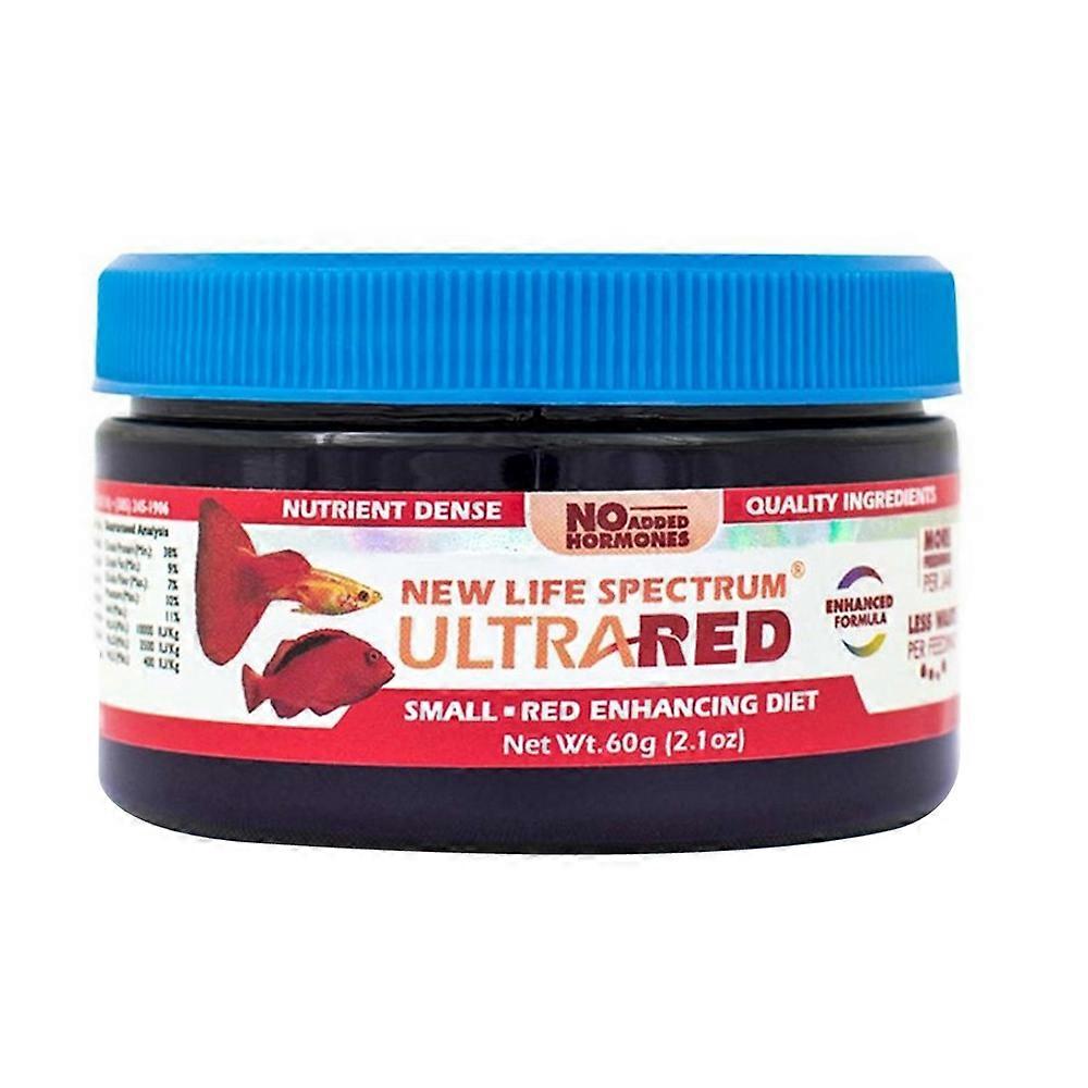 New Life Spectrum UltraRED Pellets Fish Food, 2.1 Ounces