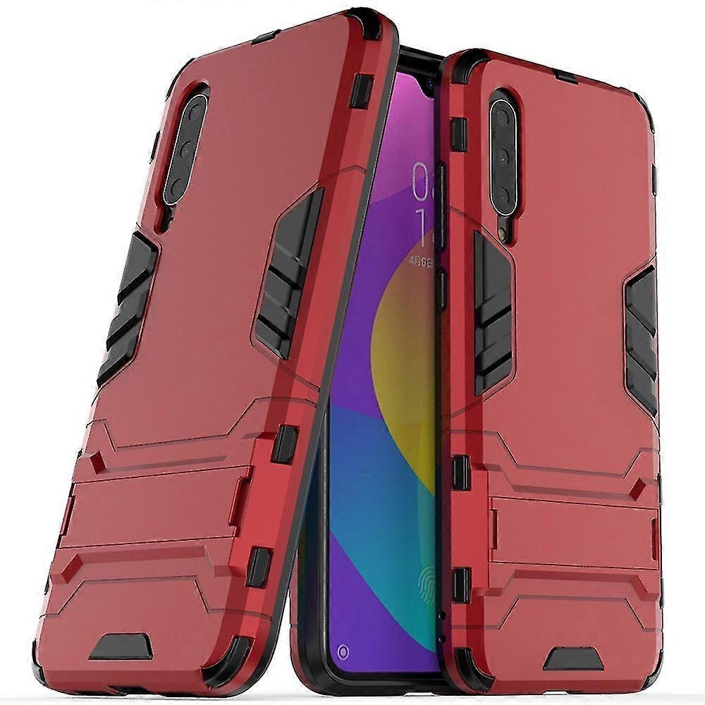 Plastic + TPU Hybrid Case with Kickstand for Xiaomi Mi 9 Lite/ Mi CC9/ Mi CC9 Meitu Edition