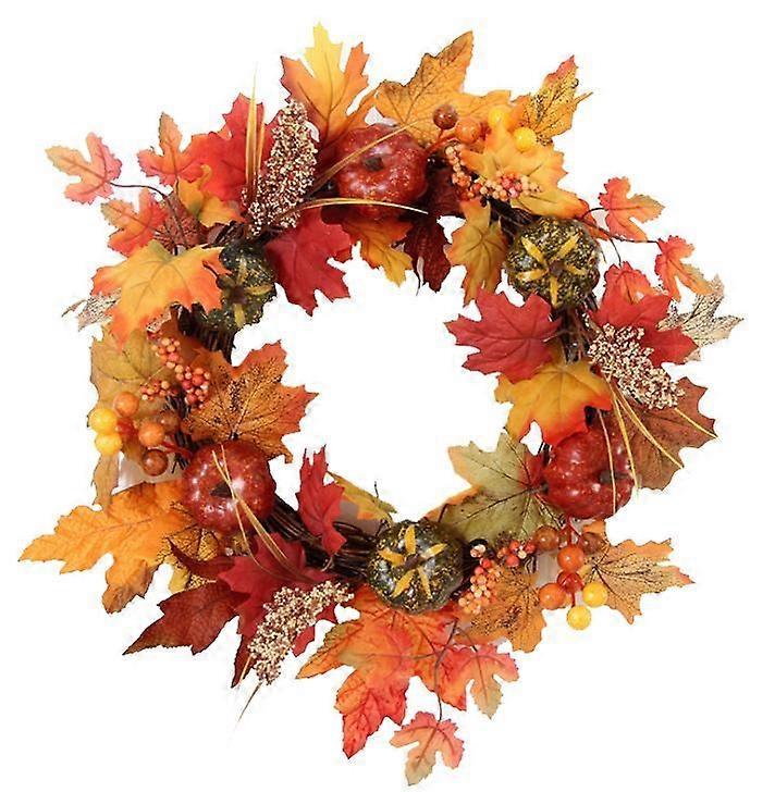 Artificial Fall Wreaths , Autumn Wreath Thanksgiving Wreath