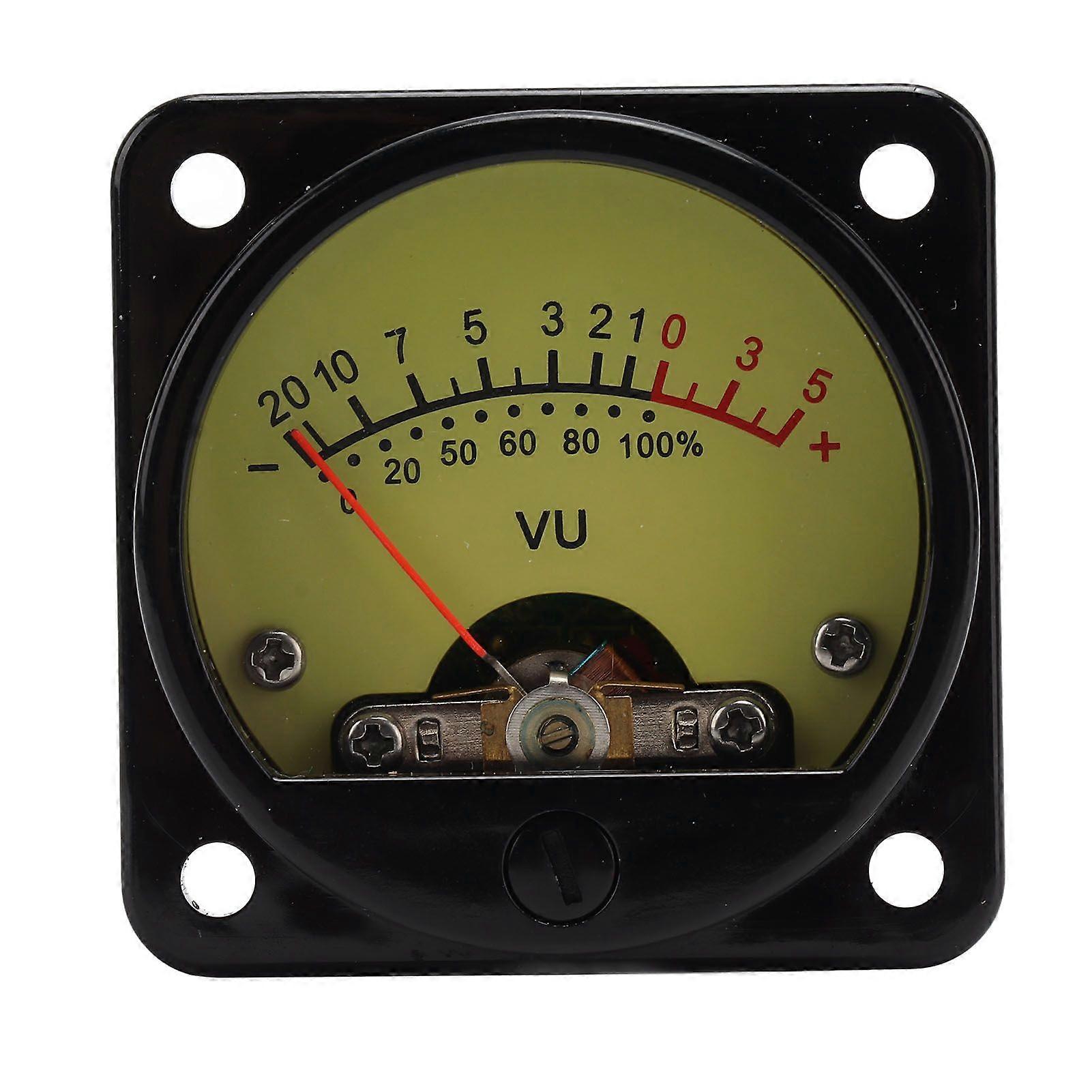 VU Panel Meter Professional VU Meter Audio Level Amp Amplifier with Driver Board AC DC 612V 55mA CQ 45H
