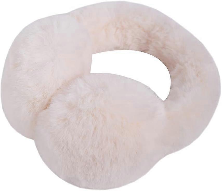Cute and Warm Ear Muffs for Winter Outdoor Use, Fleece Lined, Adjustable, Reversible, One Size, Various Colors