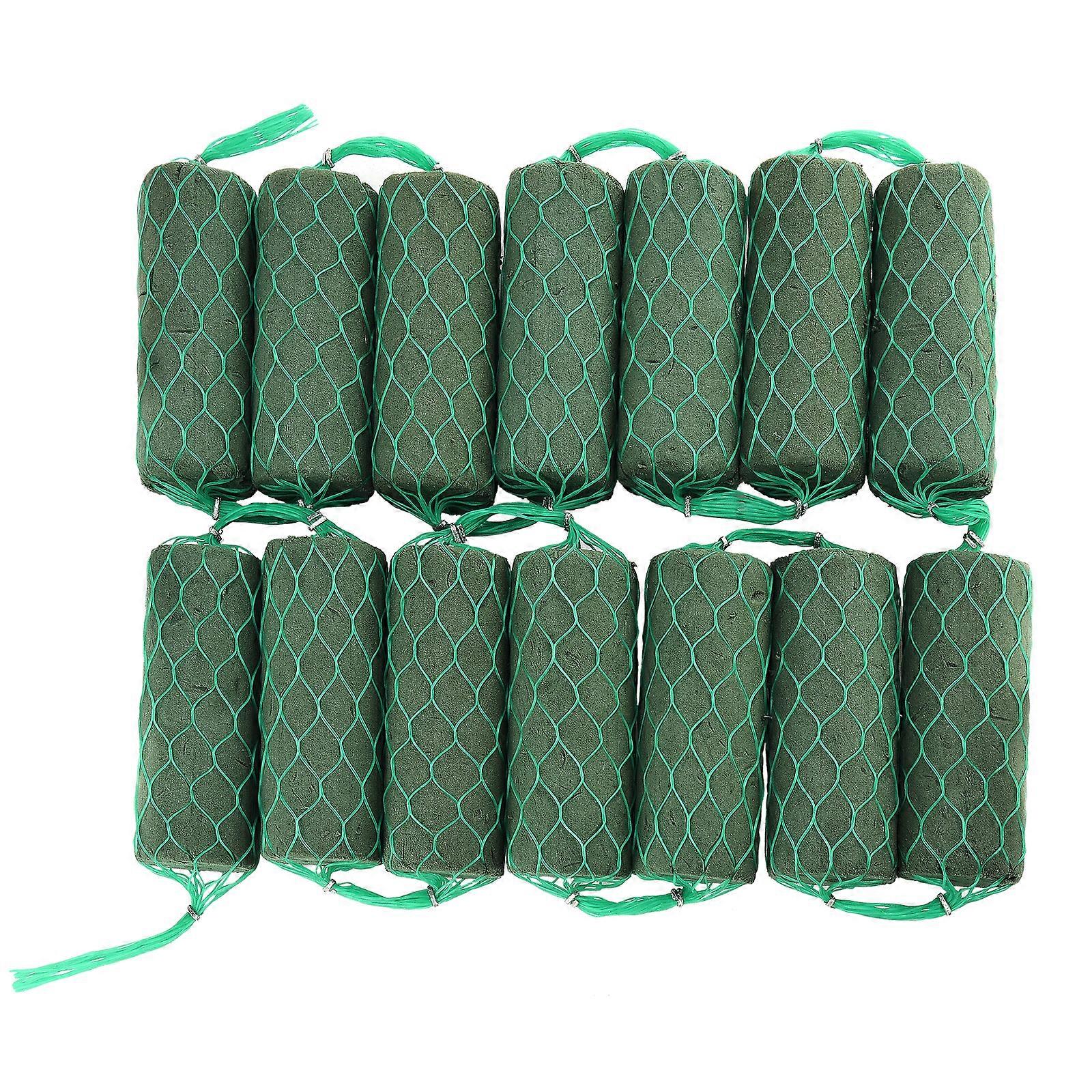 14pcs Florist Mud Brick, Artificial Flower Foam for Event Decor