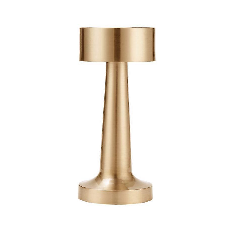 Touch Sensor LED Table Lamp, Portable, Metal Light, Rechargeable