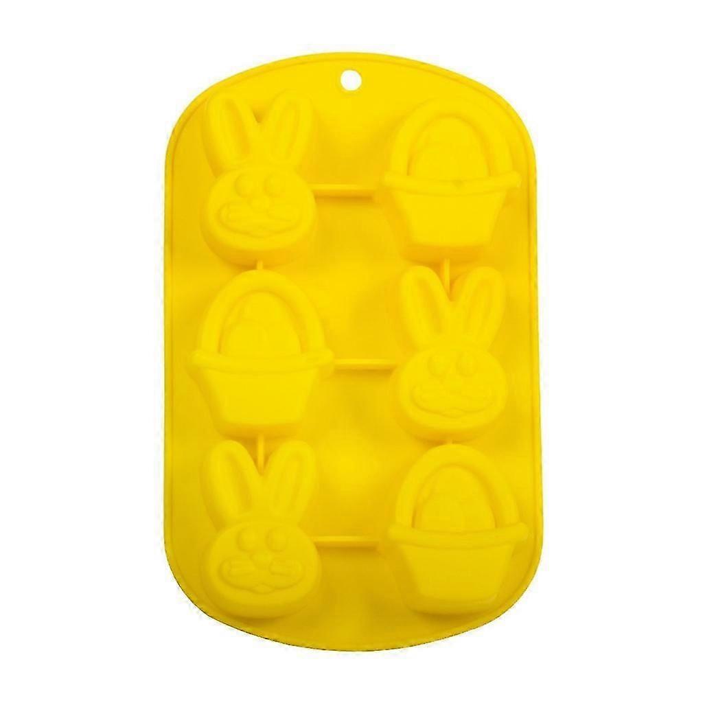 Pääsiäissarjan silikonisuklaamuotit Mousse-muotit leivontatyökalu leivontaan