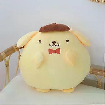 Sanrio Pom Purin Gefüllte Plüschtiere Puppen weiches Kissen Kissen Cartoon Kawaii Pom Purin Plüschpuppe Spielzeug Zimmerdekoration Kinder Geschenk