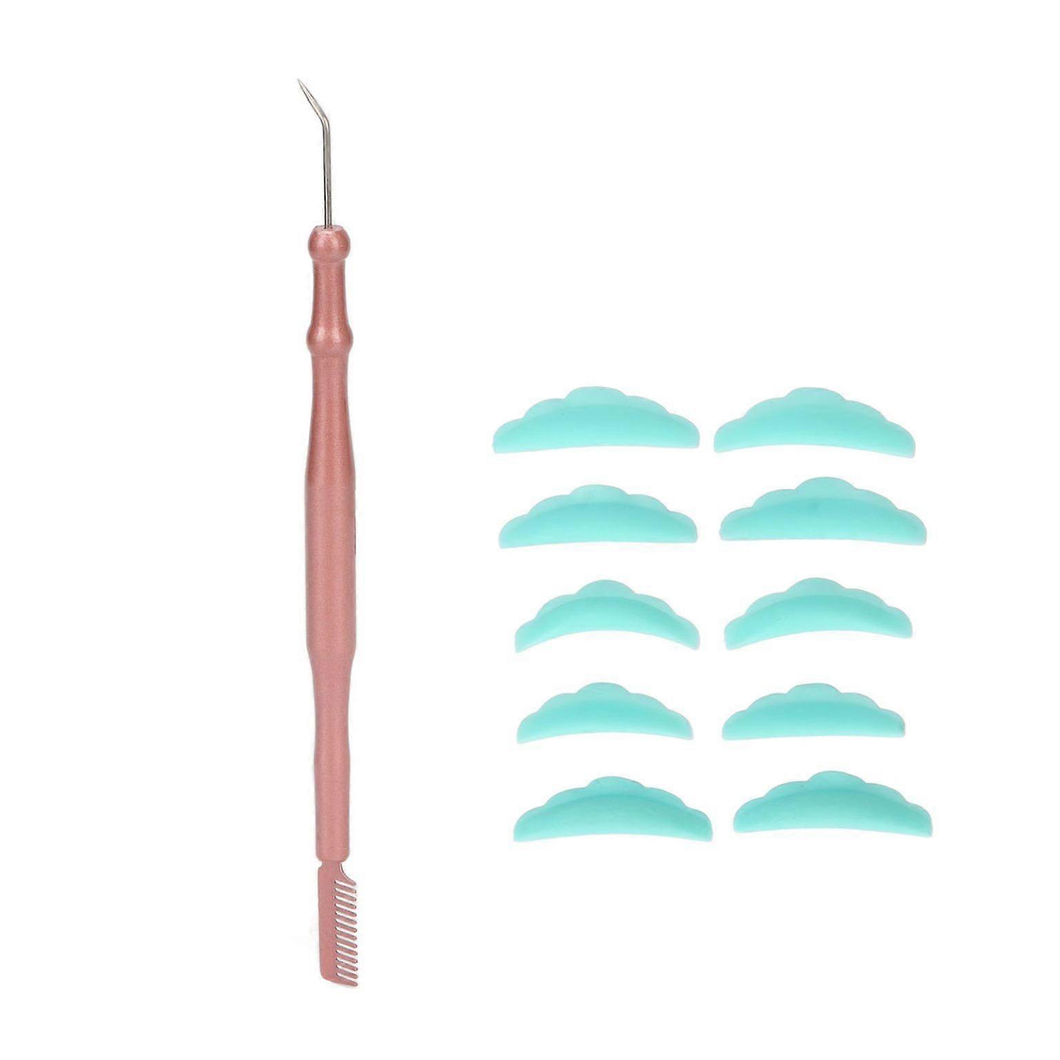Double-Ended Eyelash Perm Tool with Lash Lift Rods
