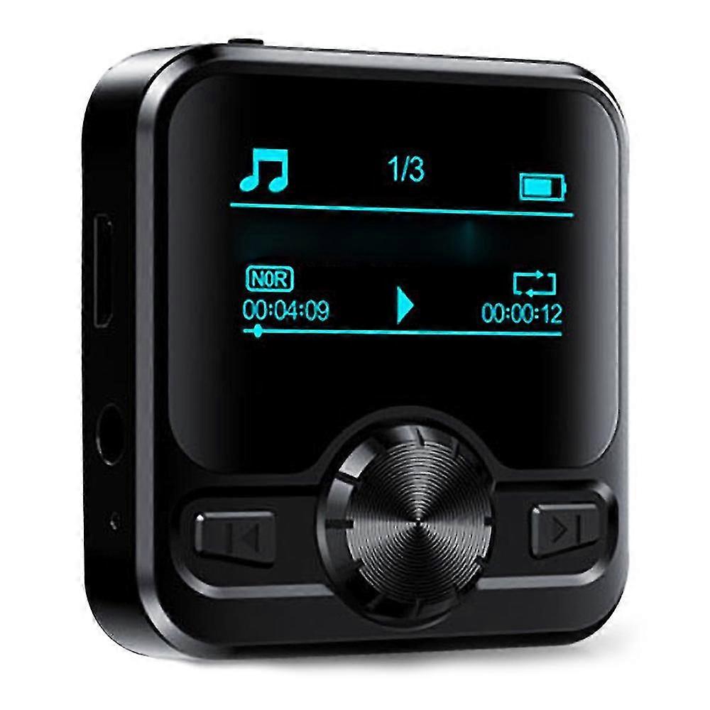 مشغل MP3 JNN M9 - مشغل موسيقى رقمي محمول ، راديو FM ، أسود ، 32G