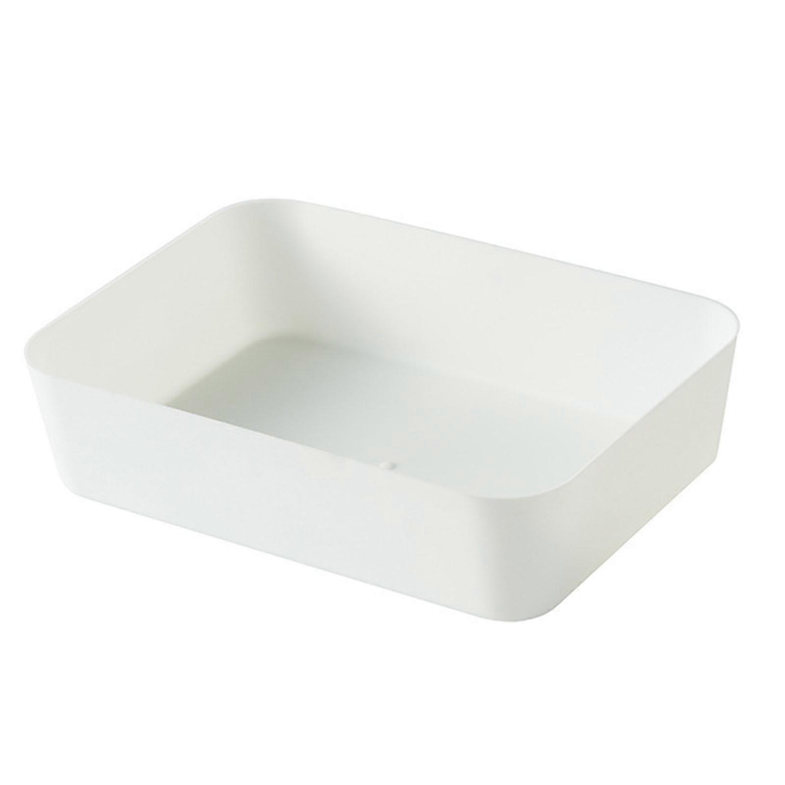 Desktop Storage Box Space Saving Sturdy Simple Design Versatile Storage Container Organizer for Office Dormitory Home