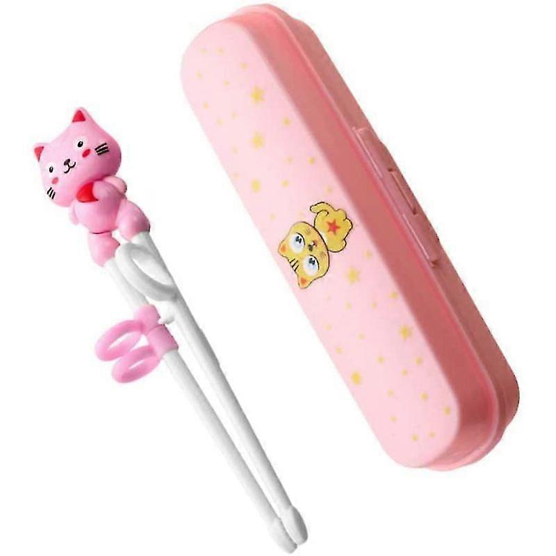 1 Pair Kids Training Chopsticks Cute Animal Shape Easy To Use Learning Chopsticks Helper Chopstick