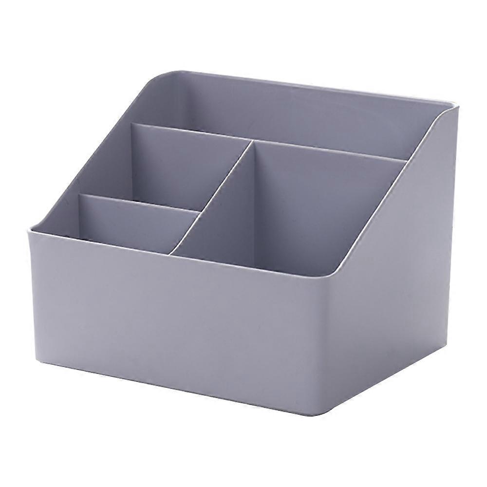 Cosmetic display case with compartments, desktop storage box