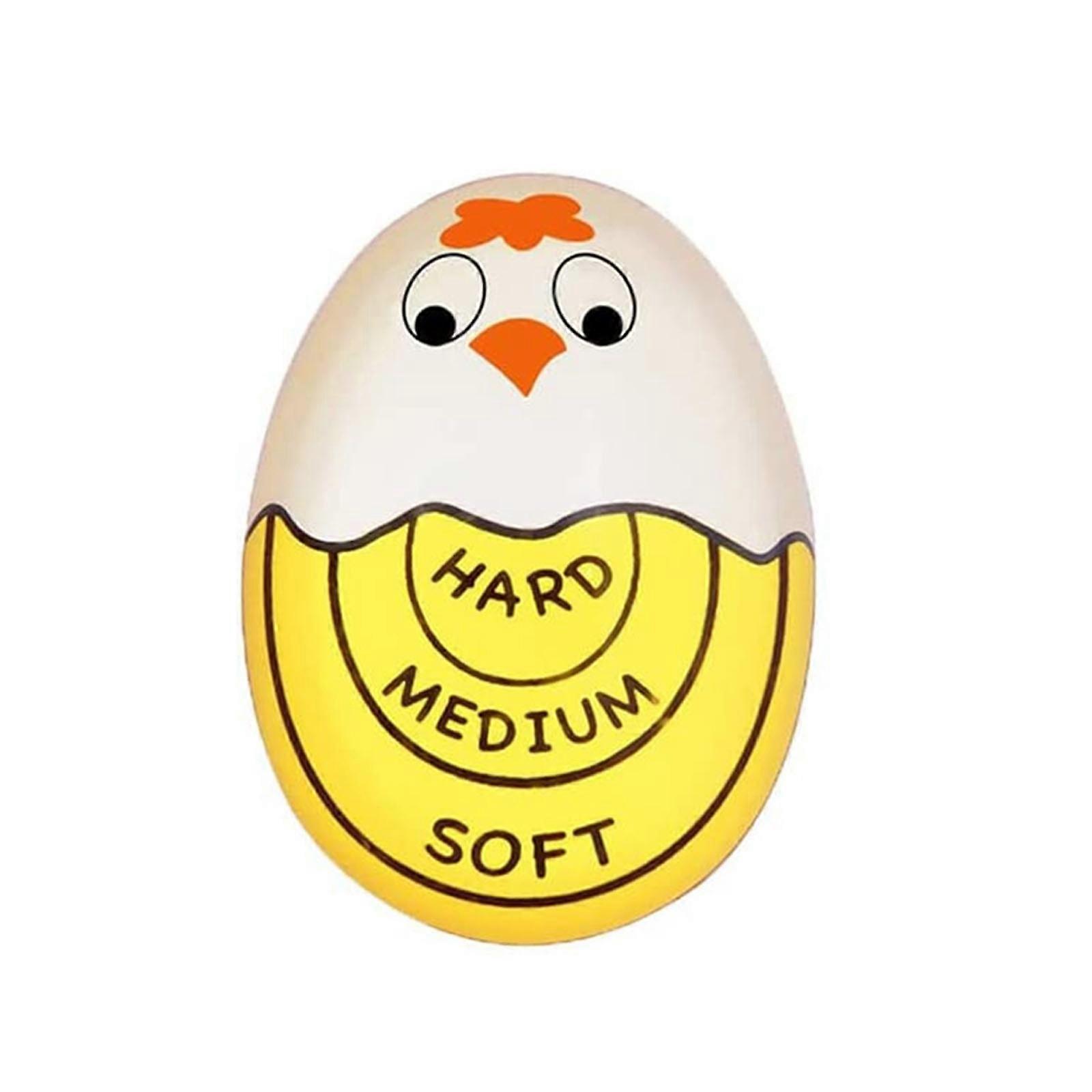 Cartoon Egg Timer Sensitive Hard & Soft Boiled Egg Color Changing Indicators Kitchen Boiled Egg Temperature Observer