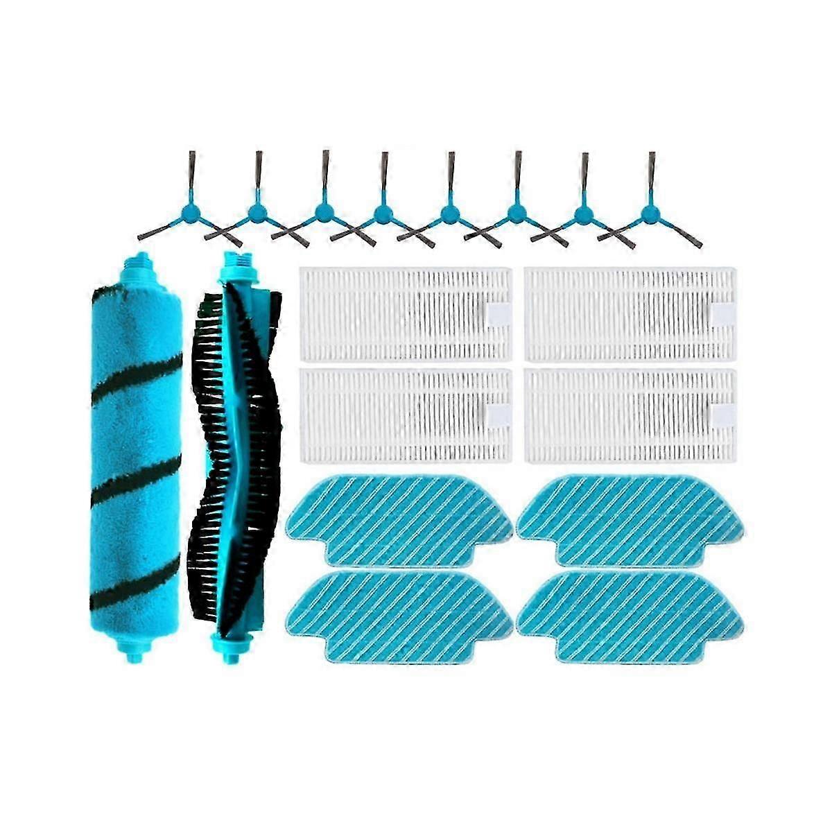 Robot Vacuum Cleaner Spare Parts Main Side Brush Hepa Filter Mop