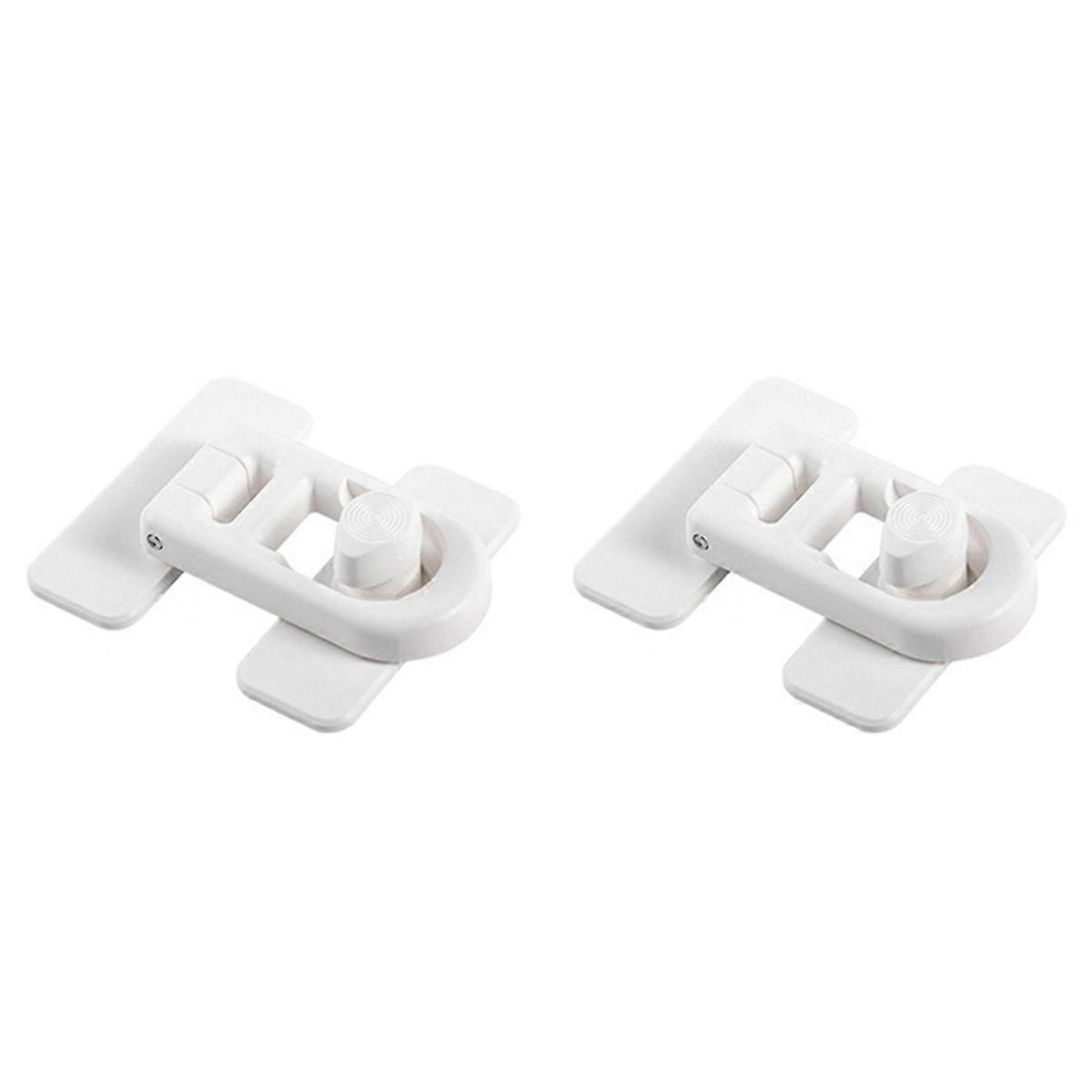 2Pcs Child Safety Oven Locks, High TemperatureResistant ABS Material, Easy No-Tool Installation