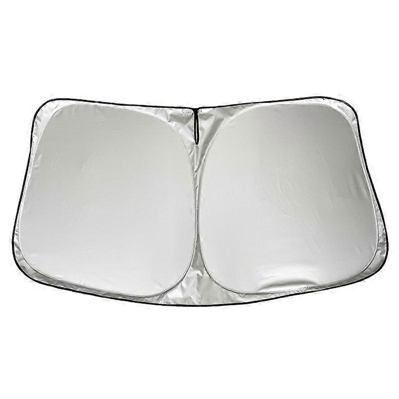 Car Windshield Sun Shade for Front Window UV Protection, Reflective Material, Fits Most Car Models, Easy to Install