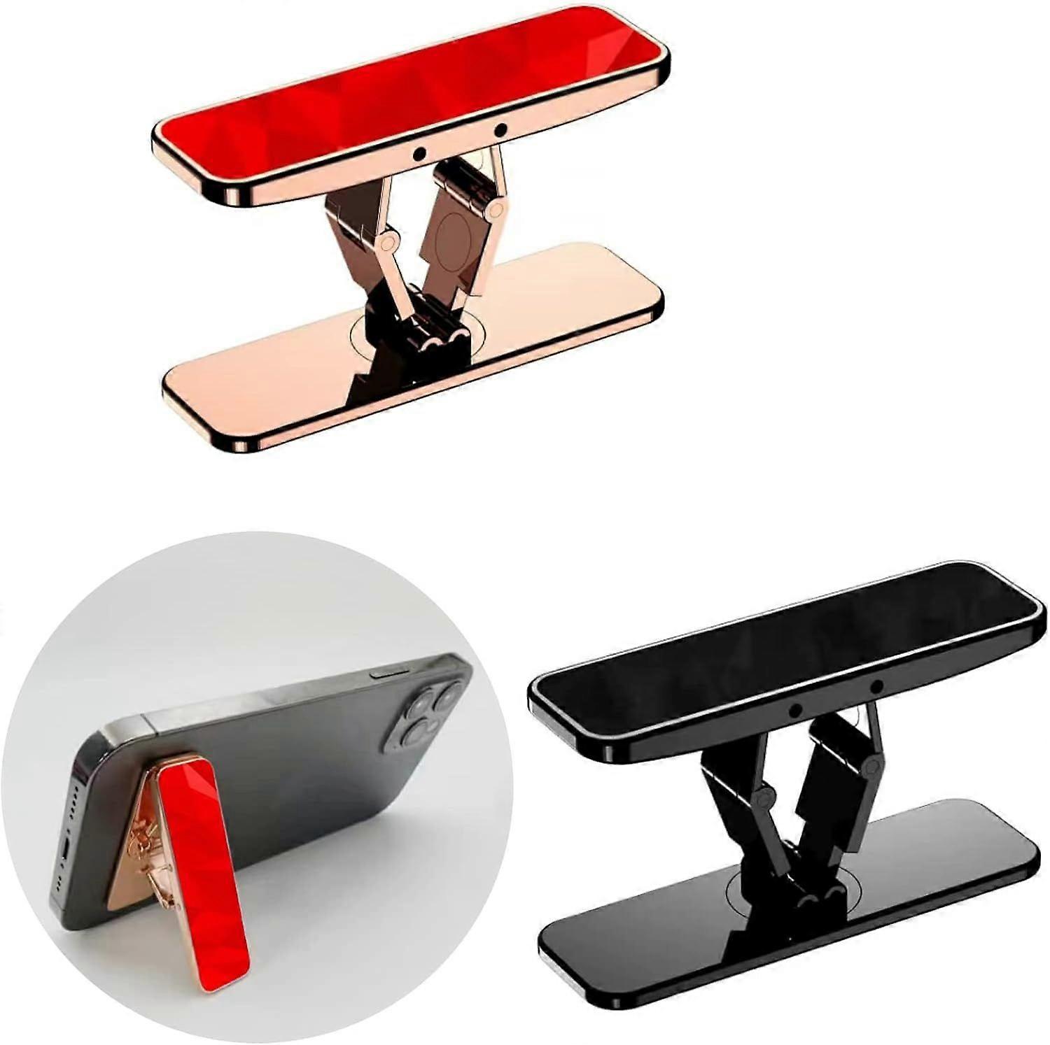 Phone Holder - 2 Smartphone Holders, 0-360 Vertical and Horizontal Rotation Angle