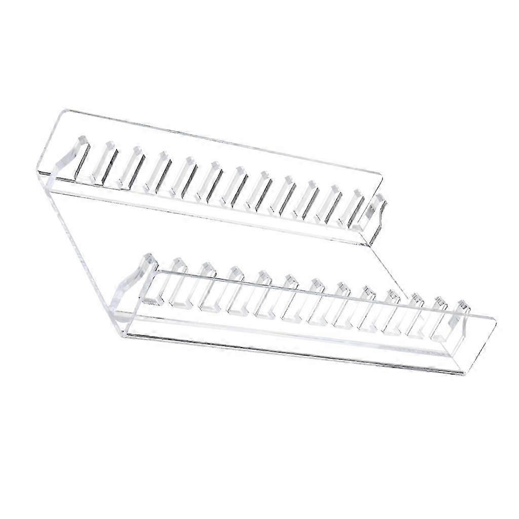 机の整理のための透明なアクリルCDのホールダーのカスケード収納棚