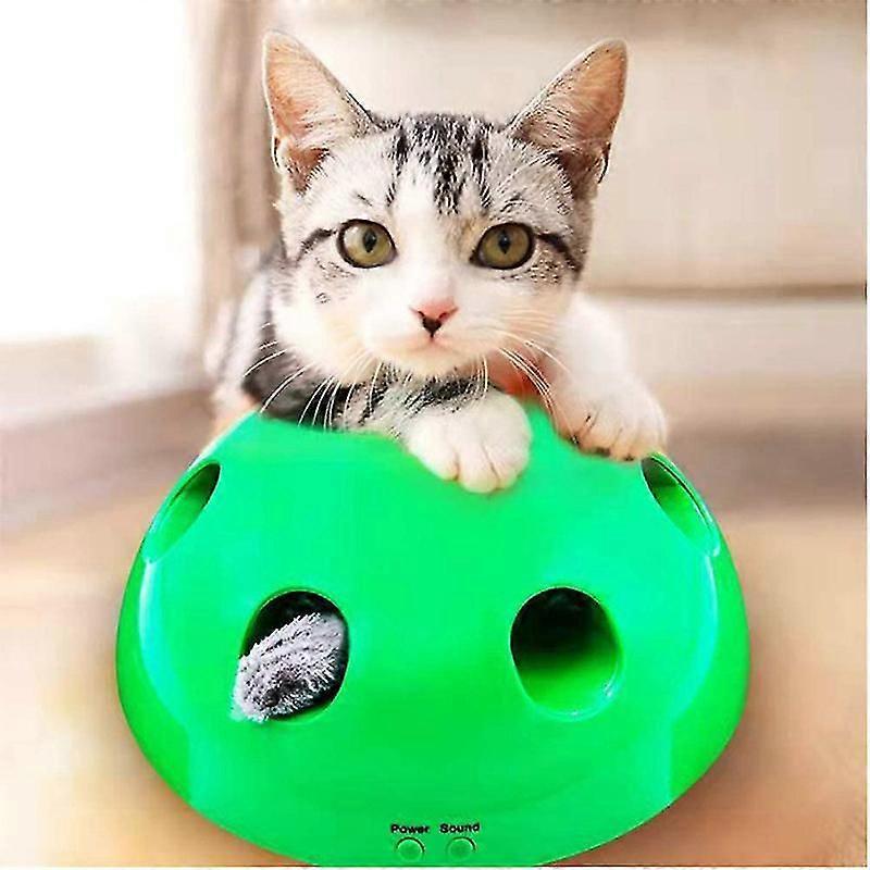 Automatic Interactive Cat Toys For Cat Frolic Kitten Mouse Plush Toy