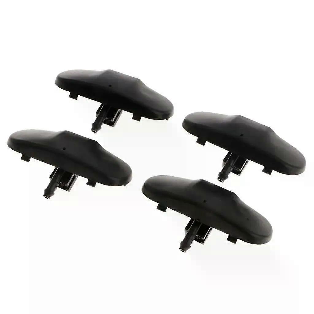 2 Pairs of Windshield Wiper Nozzles Spray-Fits