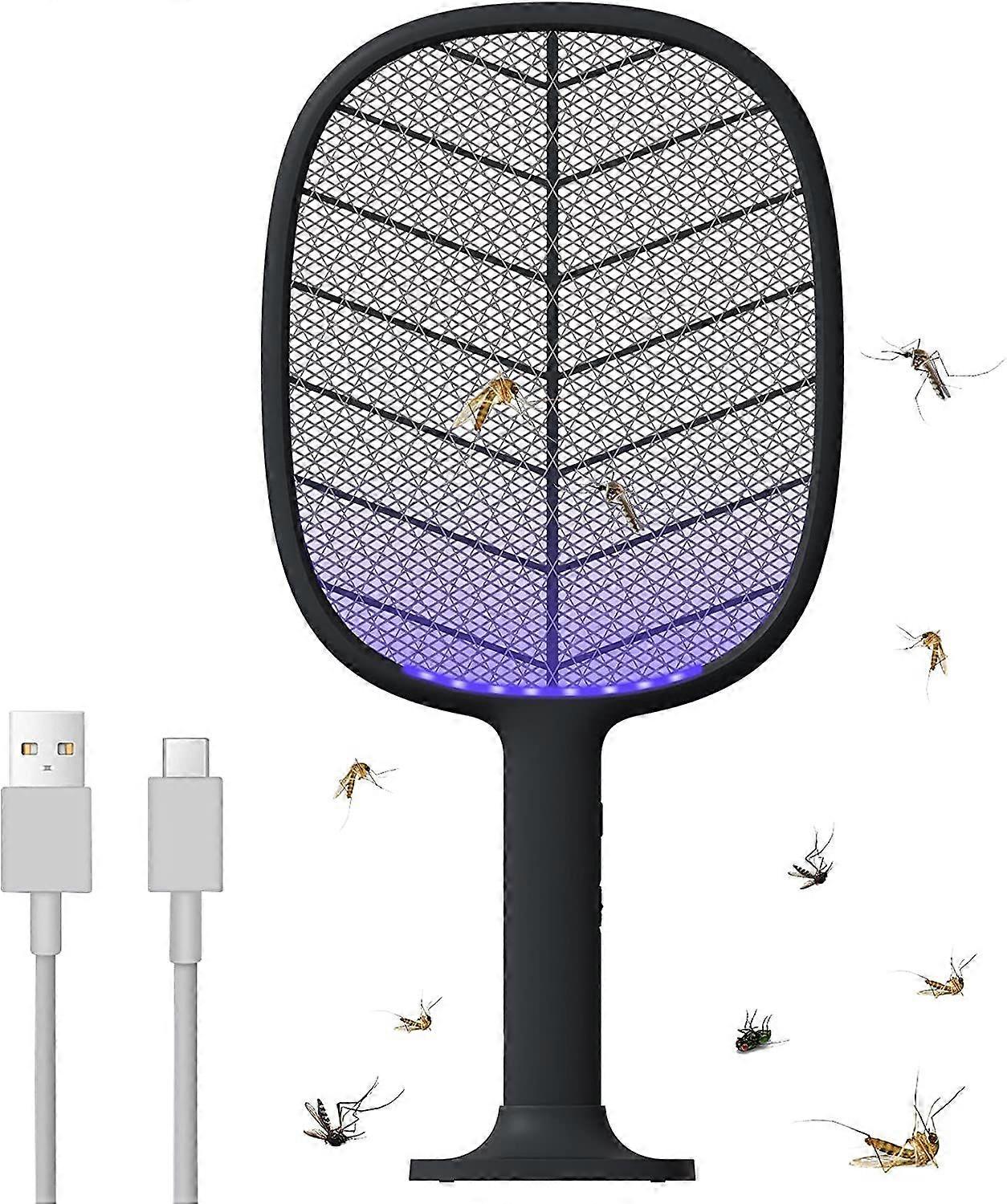 Raquette portable rechargeable USB Bug Zapper pour une utilisation intérieure et extérieure