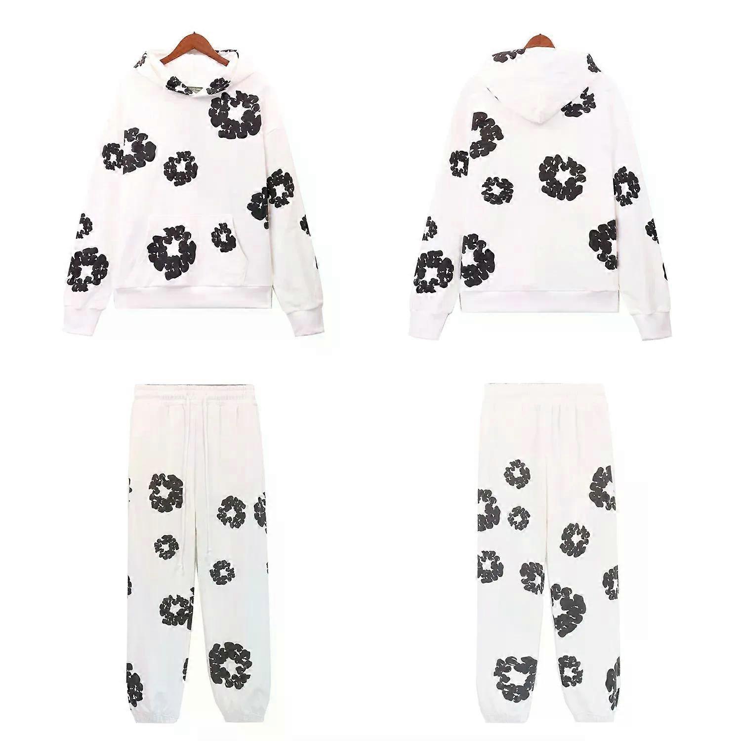 الأصلي عارضة فضفاضة صالح هاي ستريت الهيب هوب فقاعة القطن القطن القطني مقنع بدلة الرجال النساء