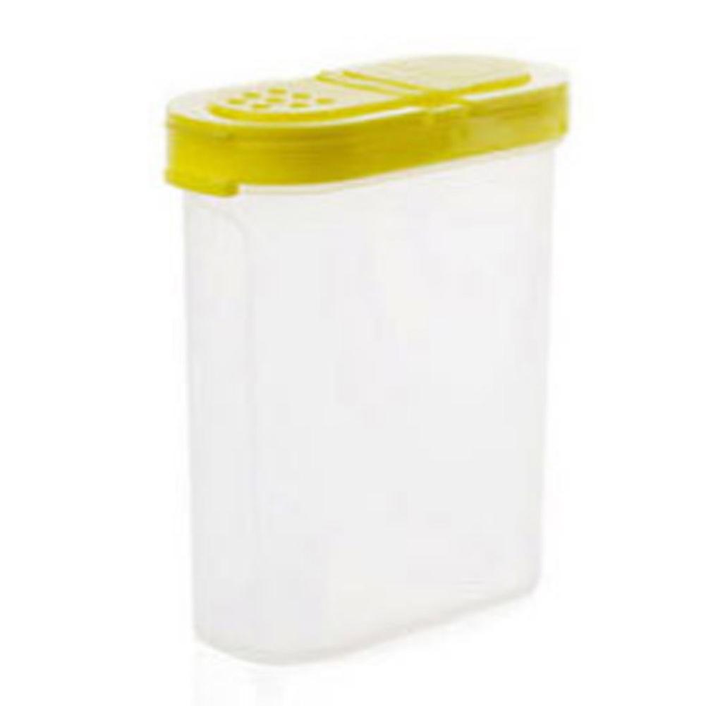 Plastic Washable Spice Box Case with Cover for Kitchen Storage, Clear Container for Herbs and Seasoning Organization