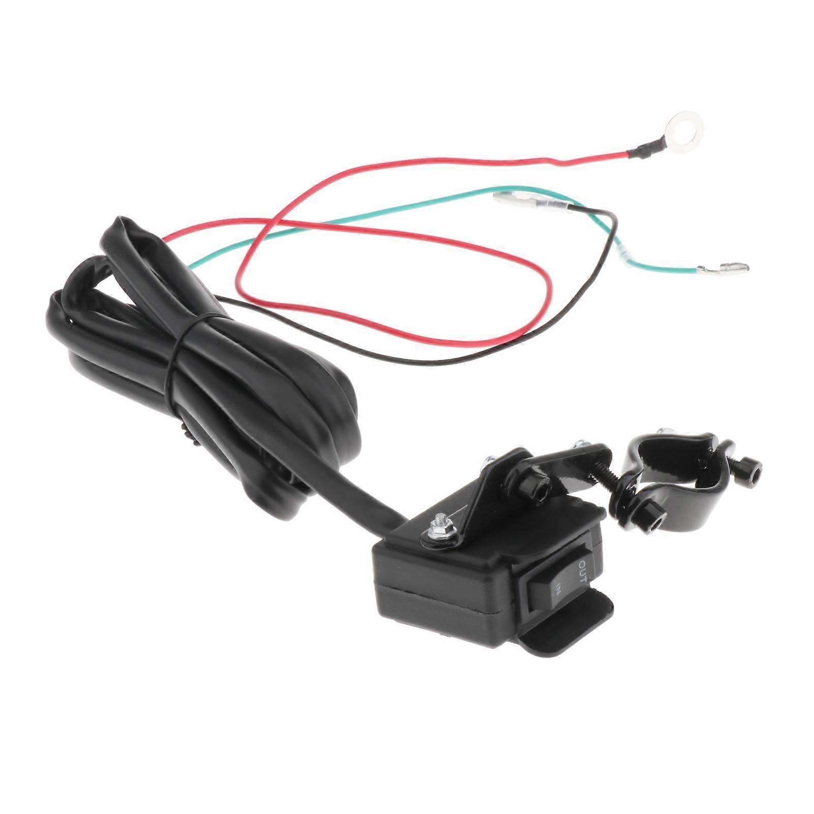 ATV UTV Winch Rocker Handlebar Switch Thumb Switch Replaces for All Winches