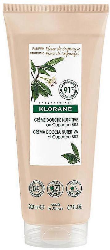 Klorane al Cupuaçu Bio shower cream 200 ml