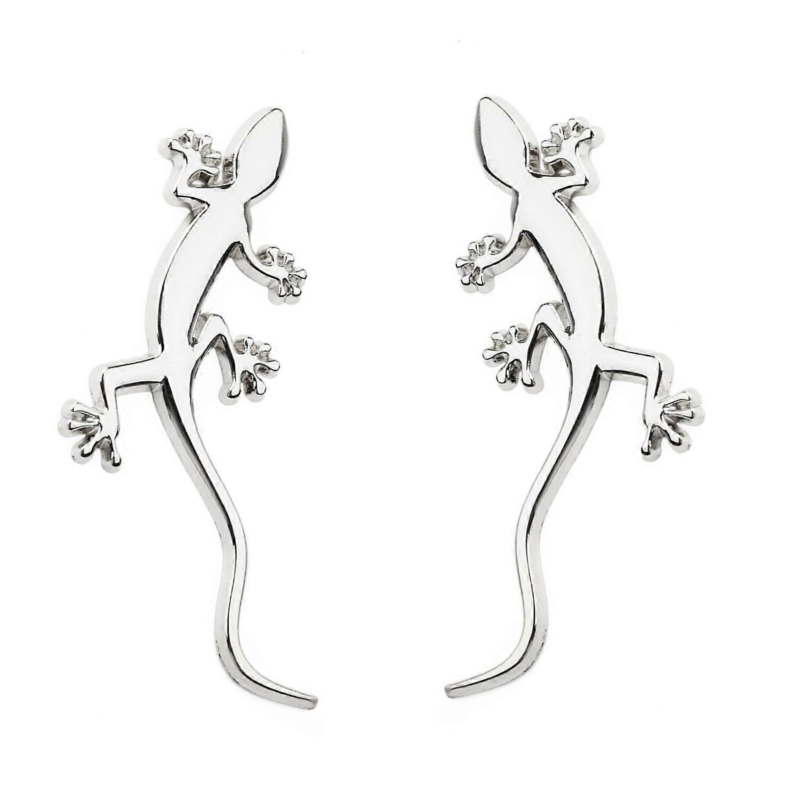 2 Pieces Decorative 3D Geckoes Car Emblems Metal Decals Badges For Body Dashboard Unique Vehicle Styling And Protection