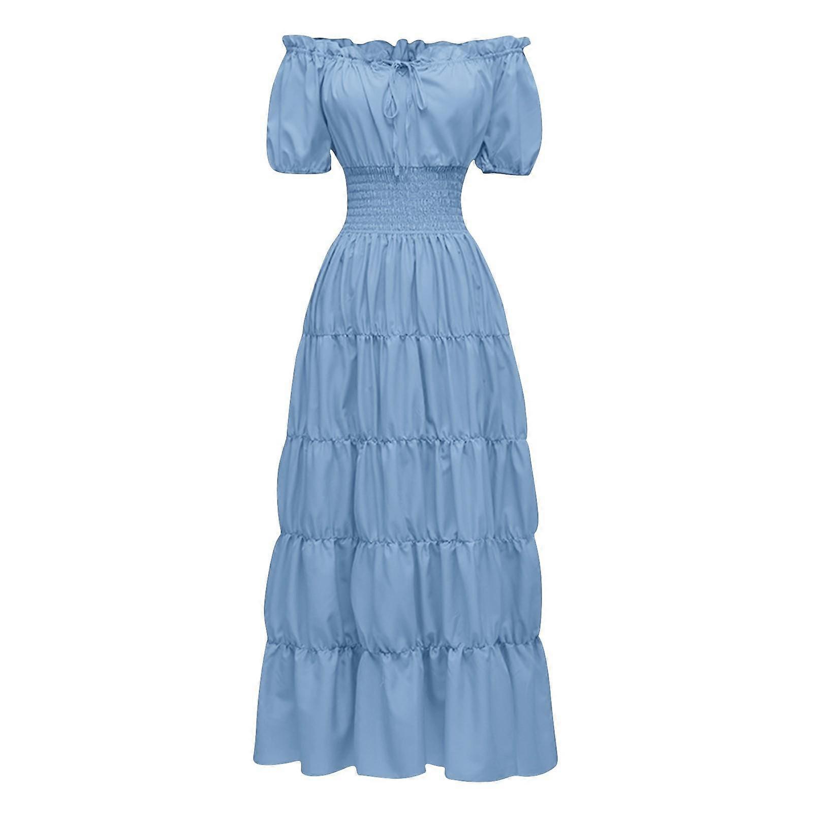 sachin and babi light blue dress Balenciaga Couture Fall 2022 Review main image 0