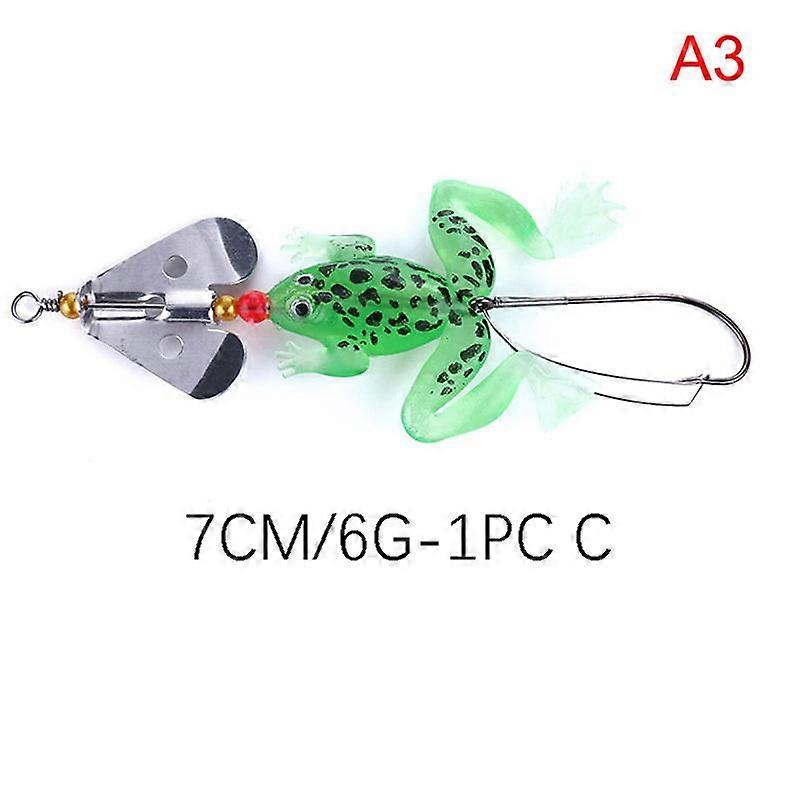 Fishing Soft Lures Faux Frog 4 Colors Quality Good Crankbaits Lure Fishing Bait