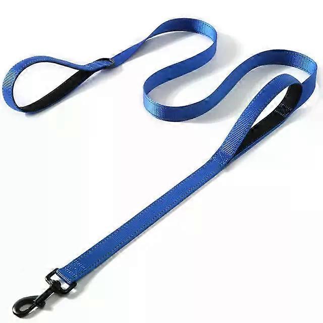 6ft Dog Leash Heavy Duty Rope Reflective Pet Training Lead Leash with Padded Double Handle Traffic Control for Large Medium DogsPet Leashes