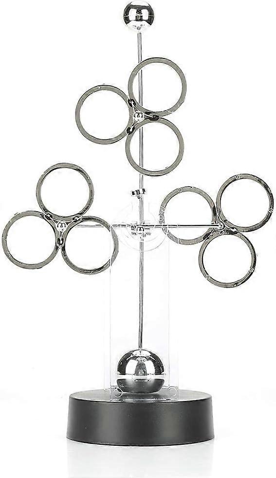 Electronic Perpetual Motion Rotation Model Celestial Kinetic Decor Physical Science Toy for Home Office Office Art Crafts Decoration