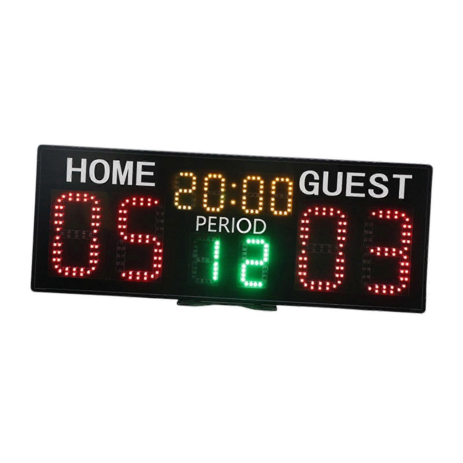 Tennis Score Keeper LED Scoreboard Professional Countdown Timer & Score Portable