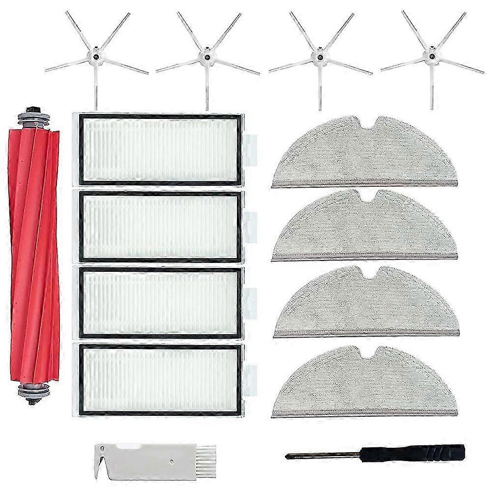 For Max, Max+, Plus, T8 Robot Vacuum Replacement Spare Parts Main Side Brush Hepa Filter Mop B js