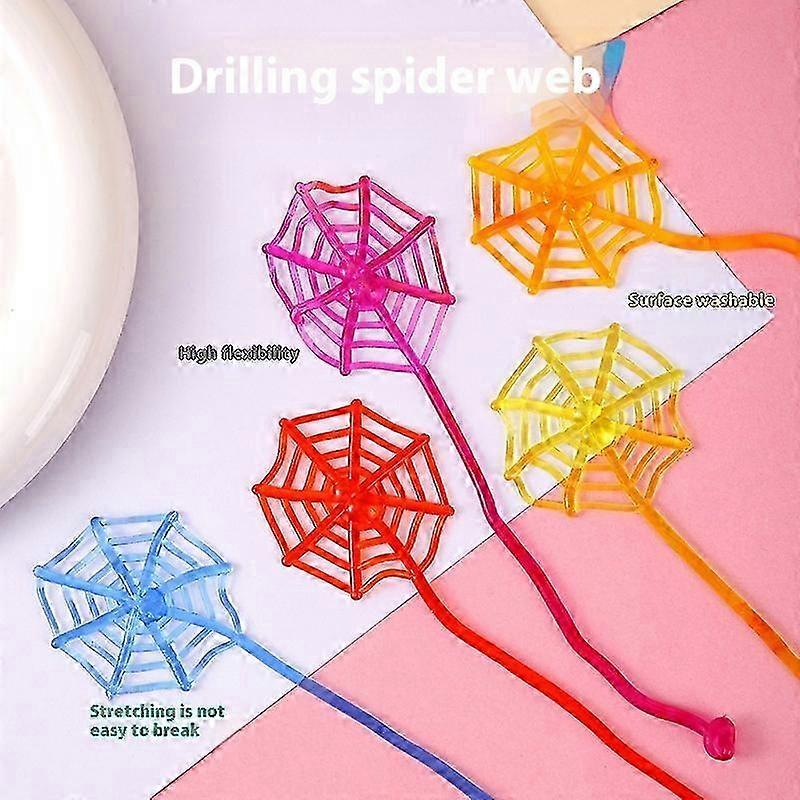 50-Piece Interactive Spider-Man Wall Climbing Toys with Magic Tumble Crawlers for Fun Party Decorations