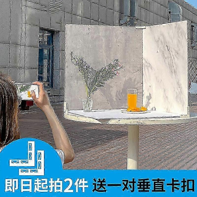 2 قطع لوحات خلفية الصور البلاستيكية خلفية الصور الدعائم لوحات الصور القابلة لإعادة الاستخدام للمجوهرات مستحضرات التجميل الغذائية - مفيدة