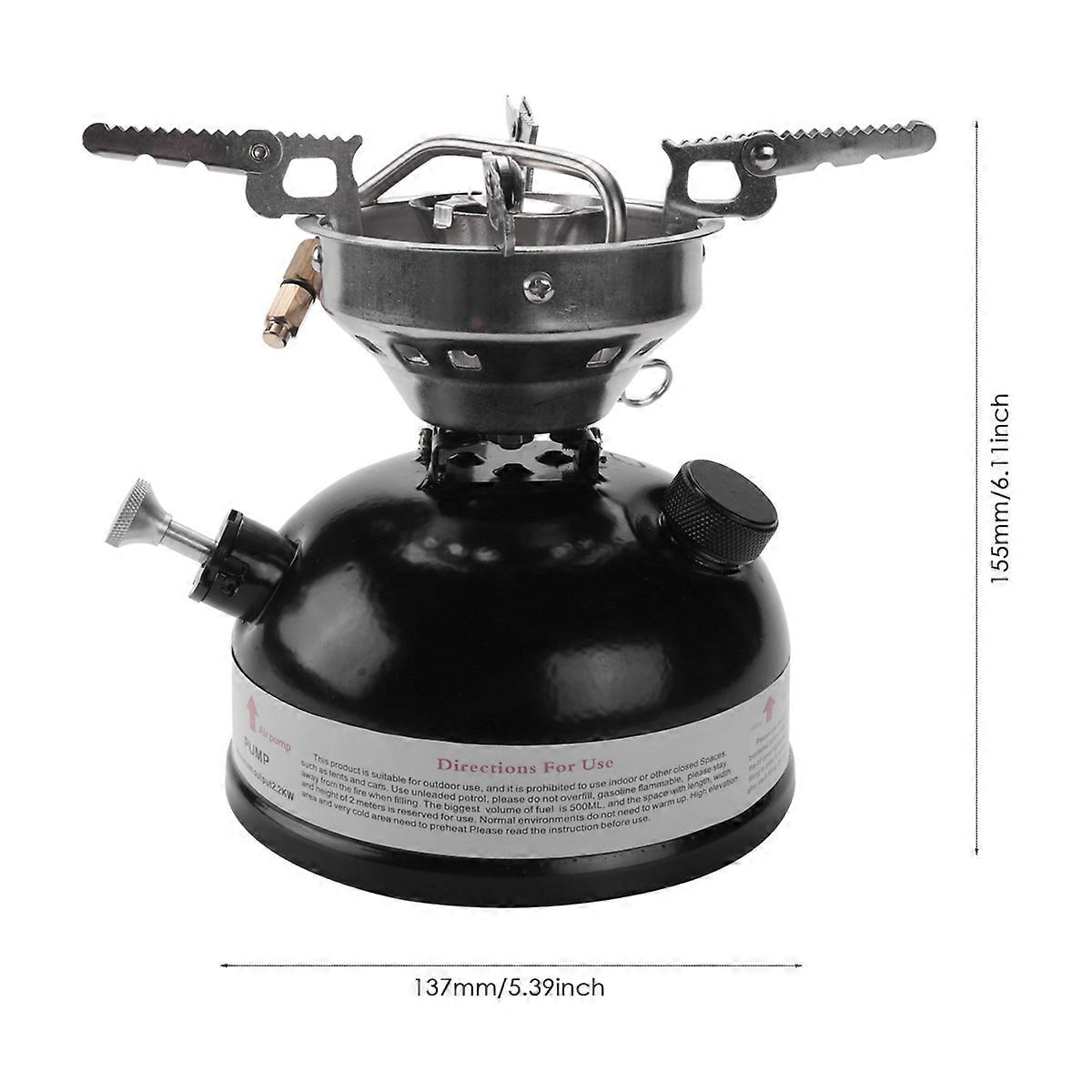 キャンプ用ガソリンストーブポータブル屋外ストーブミニ液体燃料アルコールキャンプピクニックバーナーガソリン