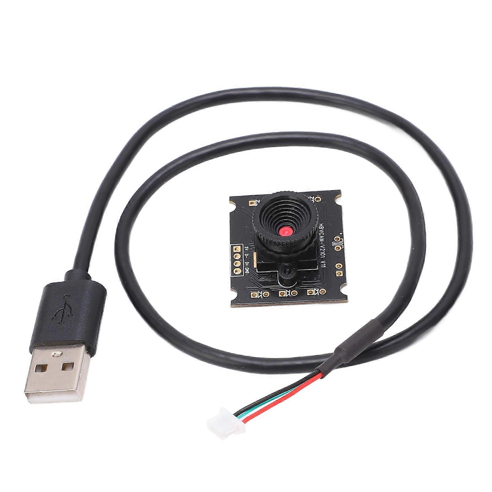 Camera Module 0.3MP Drive Free USB Distortion Free Len Video Webcam with Cable