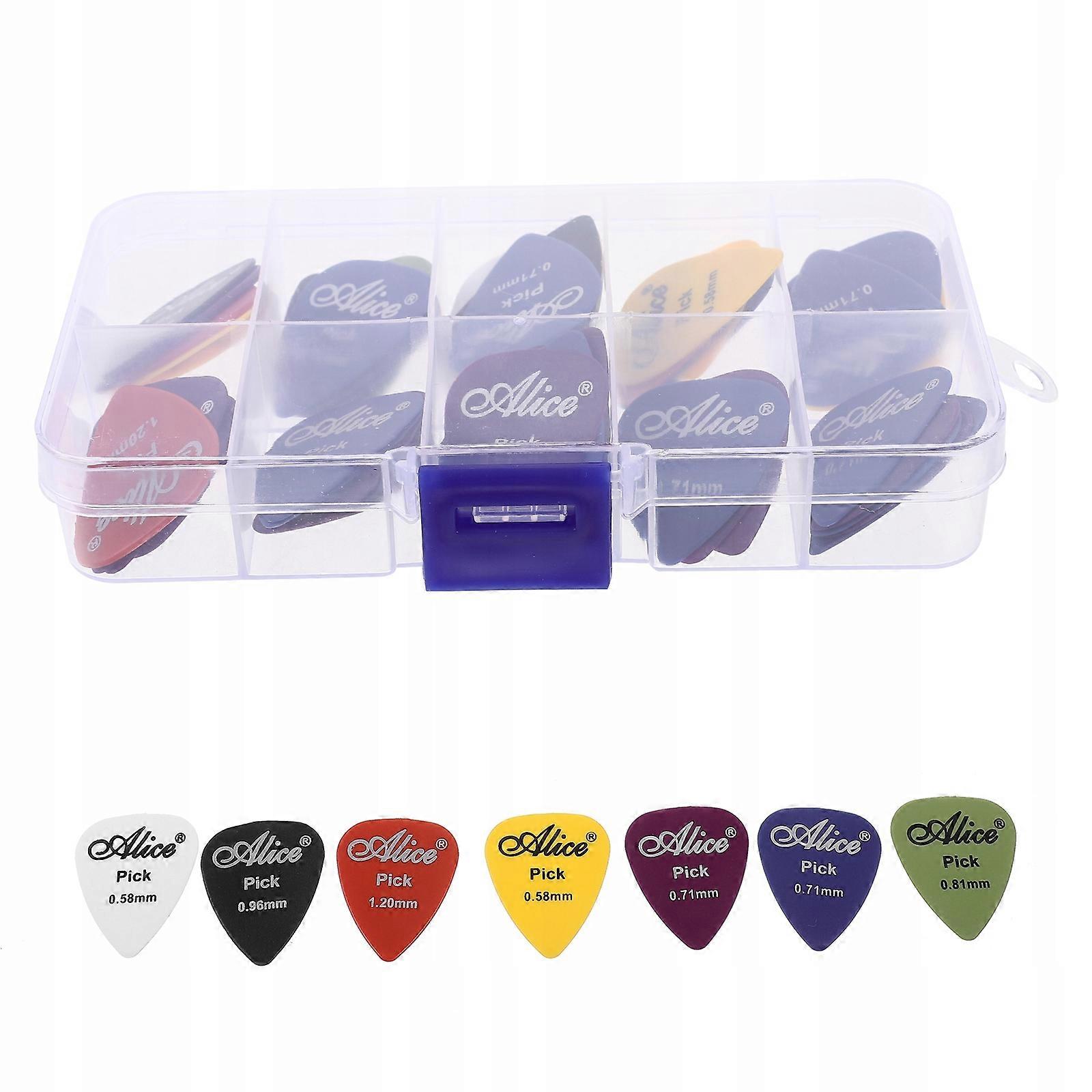 50 stycken elgitarr plektrum Folk gitarr plektrum