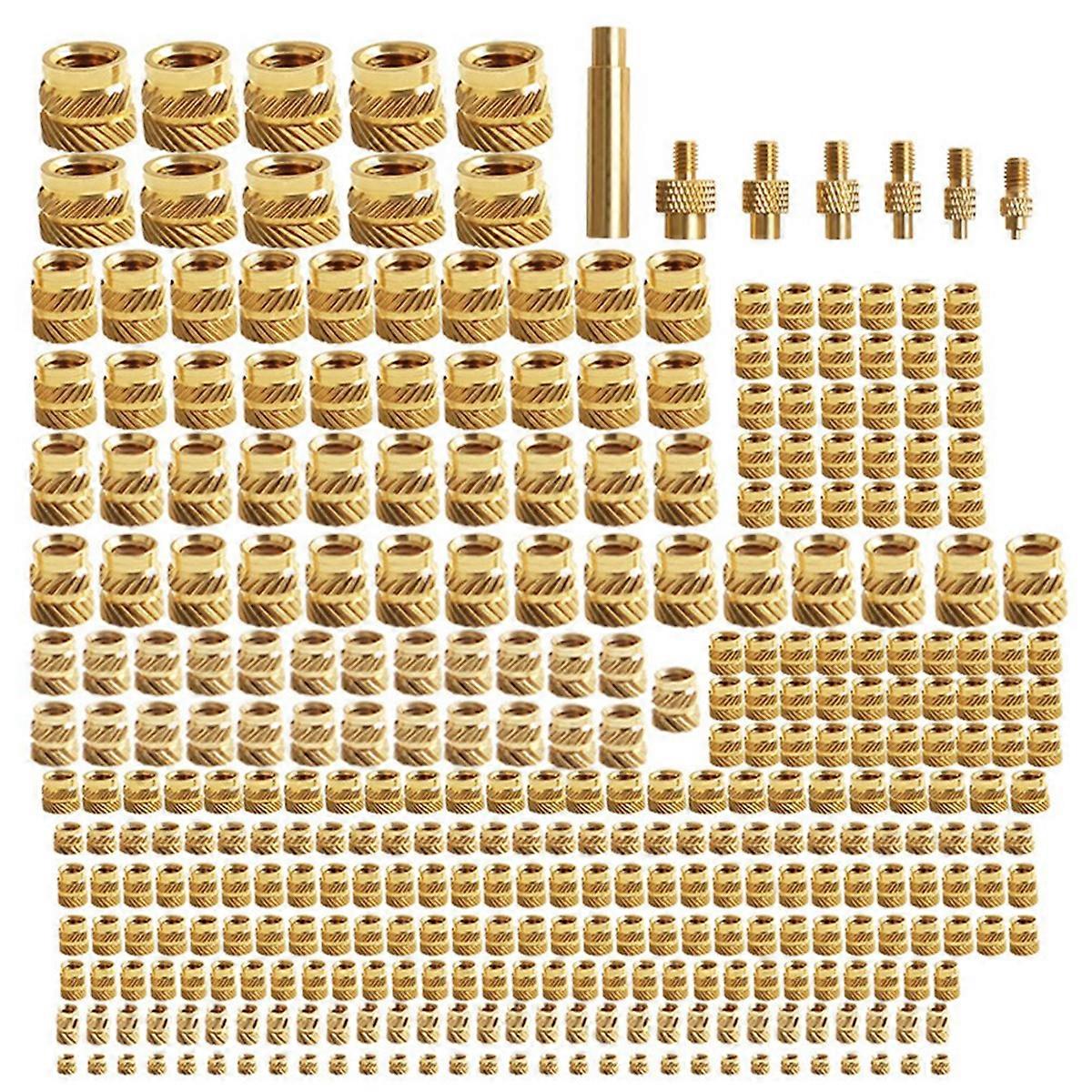 3D Printer Hot Melt Heat Knurled Embed Brass Insert Nut for