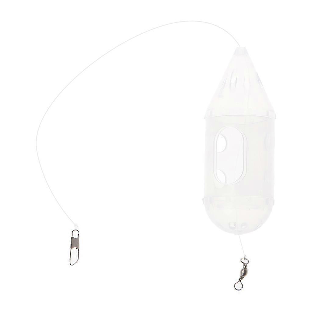 1PC Neue Kleine Köder Käfig Angeln Falle Korb Feeder Halter Catcher Für Angler Rot