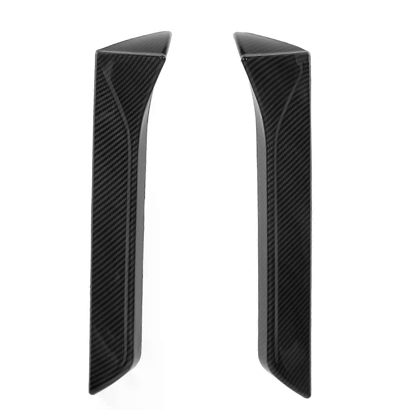 2PCS Rear Window Side Splitter Wing Exterior Trim Left Right Replacement for SEAT LEON 5F FR Mk3 MK35 2013