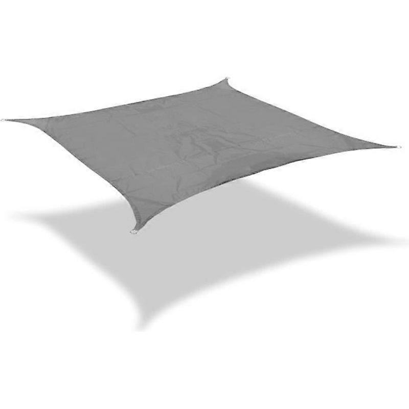 TEMPSA Rectangle Shade Sail - 3x4m - Grey - Waterproof and Anti-UV