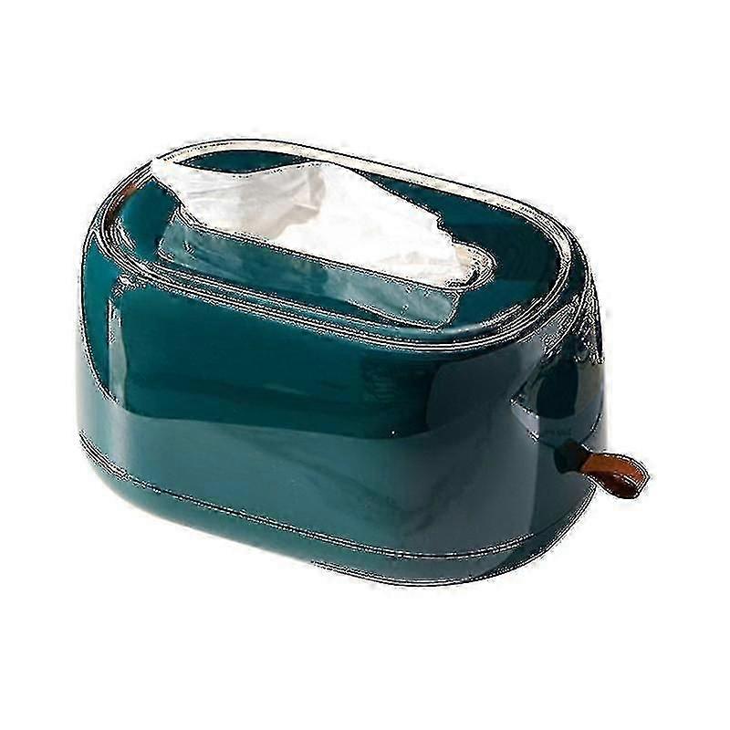 2025 Z Creative Spring Tissue Box Desktop/väggmonterad servett förvaringsorganisatör för hem sovrum badrum vardagsrum