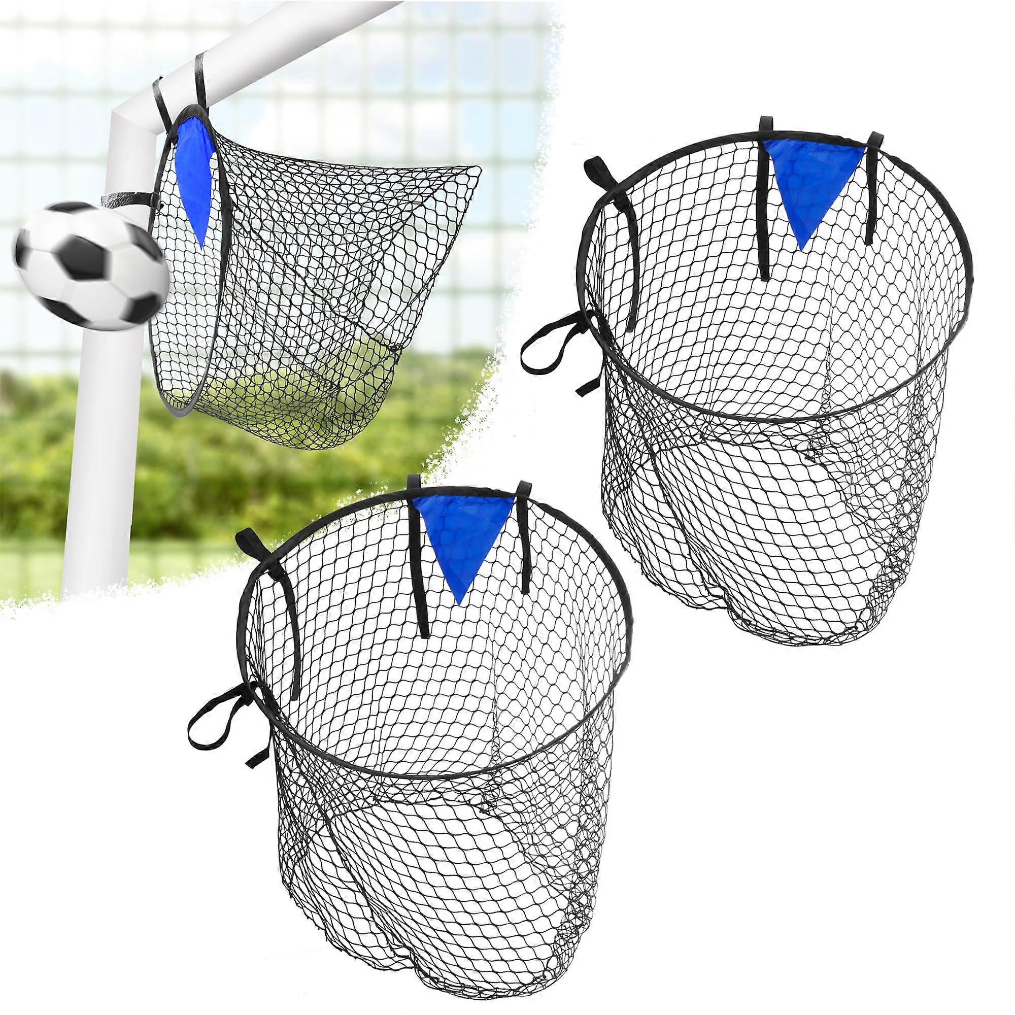 Soccer Target Goal Net 2-Pack, Corner Target Net For Practice Shooting, Top B Mesh Net, Compatible With Standard Goals