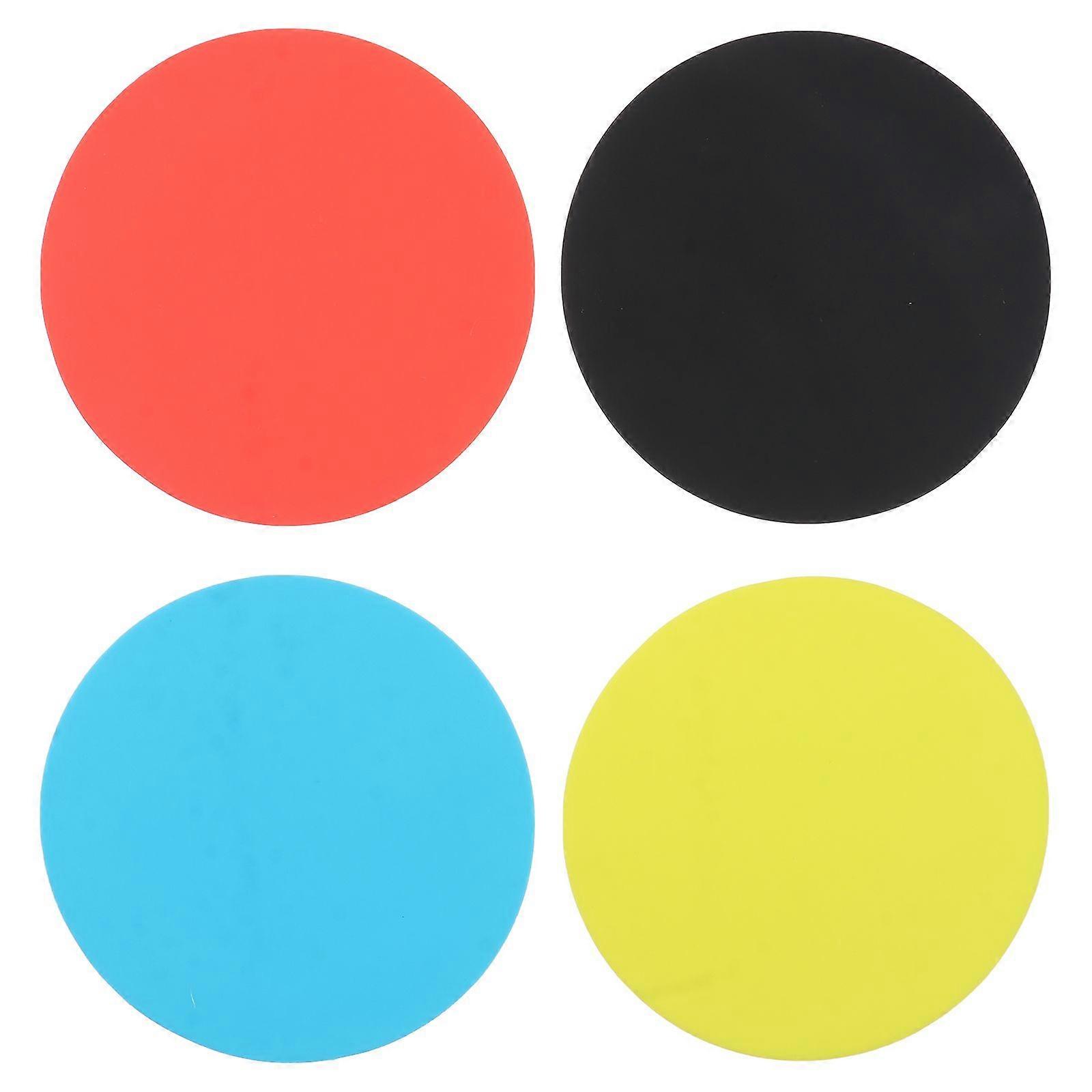 4pcs Silicone Non-Slip Bottle Opener Pad Easy Non-slip Openers Pad Kitchen Gadget