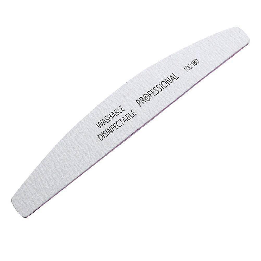 File de unghii profesionale Lavable Grit Double Sided Manichiură Tampoane de unghii pentru unghii netede și strălucitoare