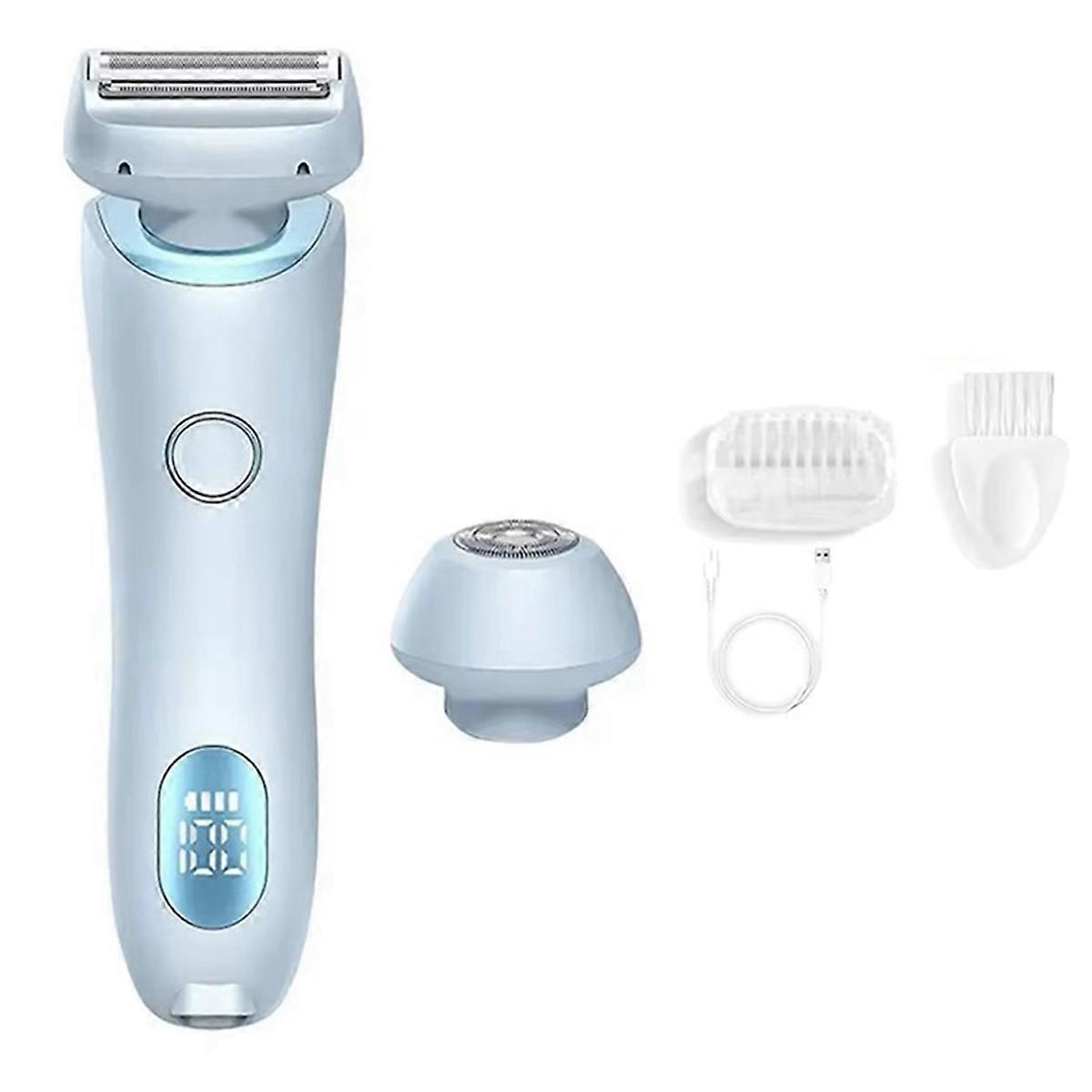Electric Razors for Women 2 In 1 Bikini Trimmer Face Shavers