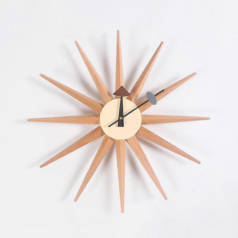 48cm Simple Modern Sun Clock Creative Home Accessories Wall Clock