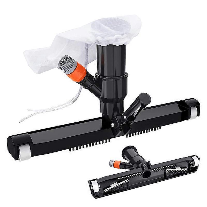 Swimming Pool Vacuum Head with Bag,14inch Wide for Spas Ponds Tub